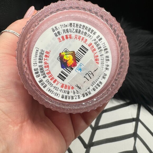 BNWT Sakura Pink Glitter Starbucks 24 oz Tumbler - China Release - Picture 5 of 14